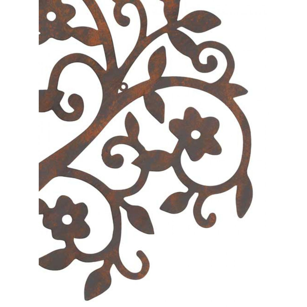 Tree Cut Out Metal Wall Decor