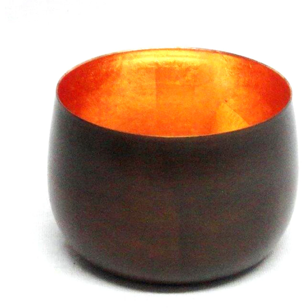 Metal Bowl Tealight Candle Holder