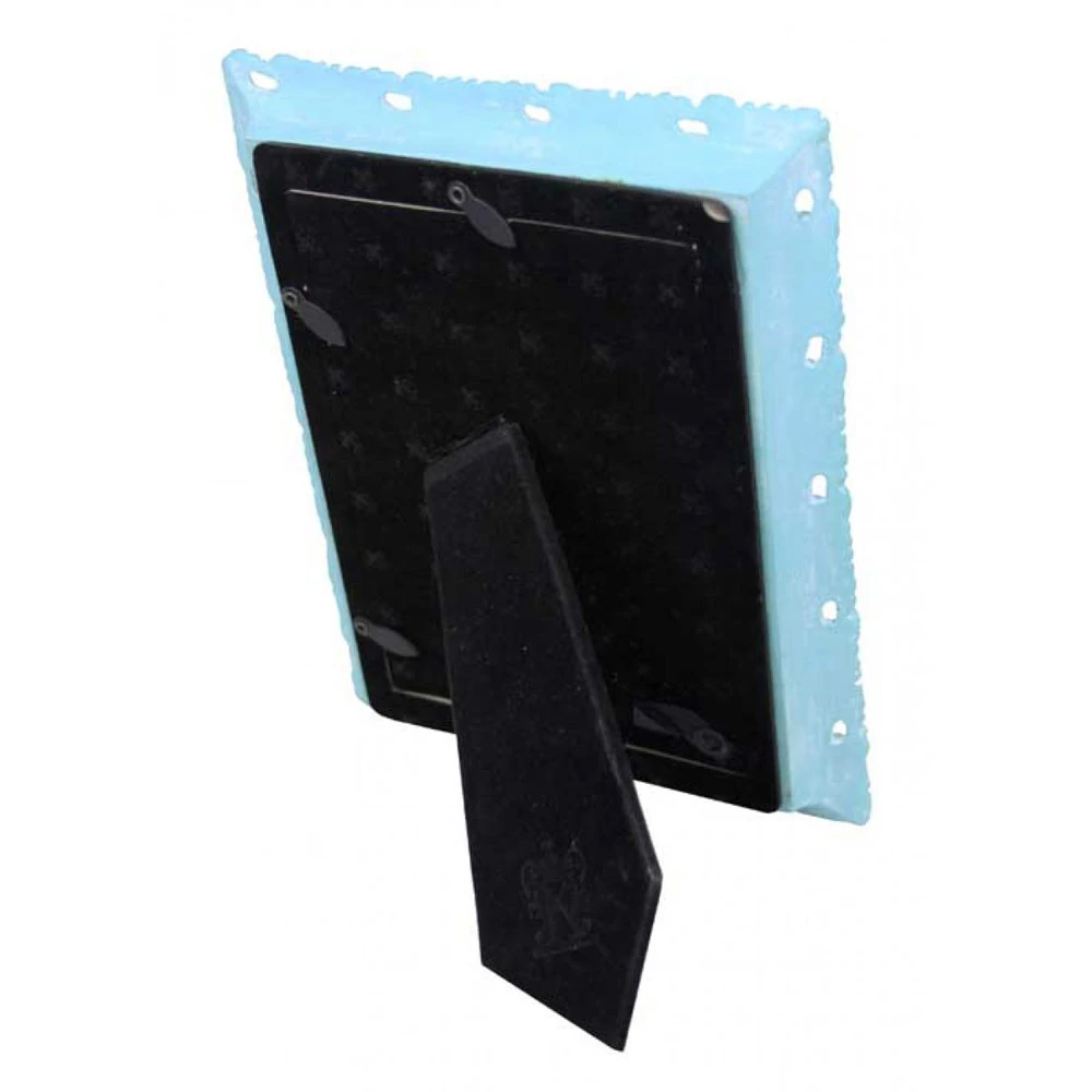 Blue Leaf Pattern Photo Frame