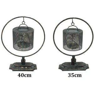 Moroccan Floating Sphere lantern Metal Candle Holder