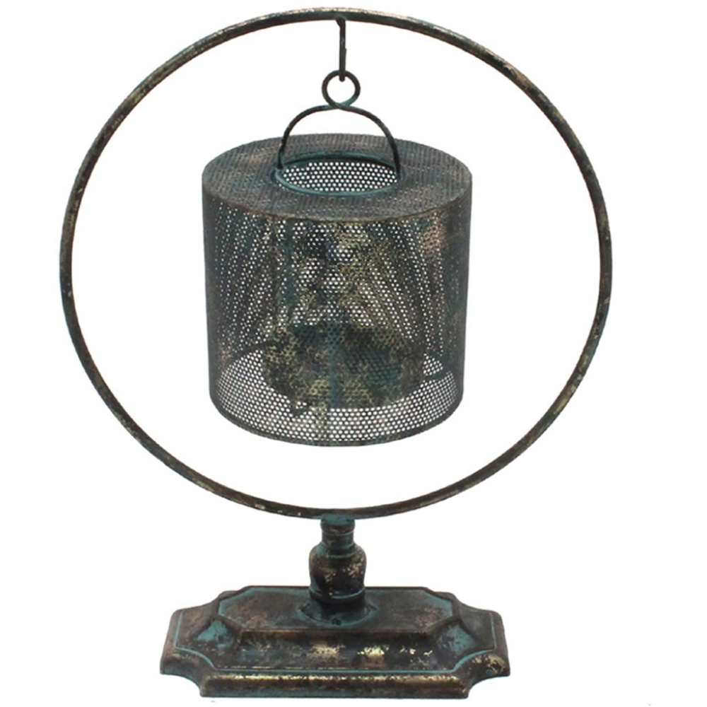 Moroccan Floating Sphere lantern Metal Candle Holder – 40cm Height