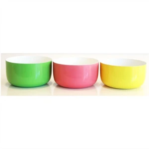 Multicolour Bowls Tealight Candle Holders – Set Of 3