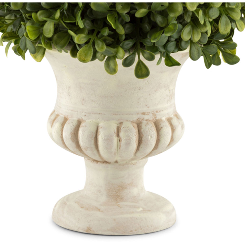 Artificial French Topiary Ball In Pot