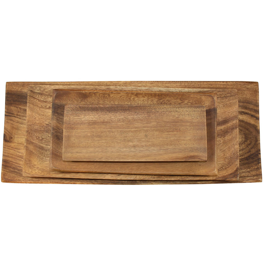 Acacia Rectangle Wooden Sushi Plates