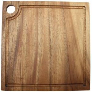 Acacia Square Wooden Boards With Hole+track