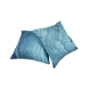 Blue Agate Pattern Cotton Cushion Cover With Insert 45cm X 45cm