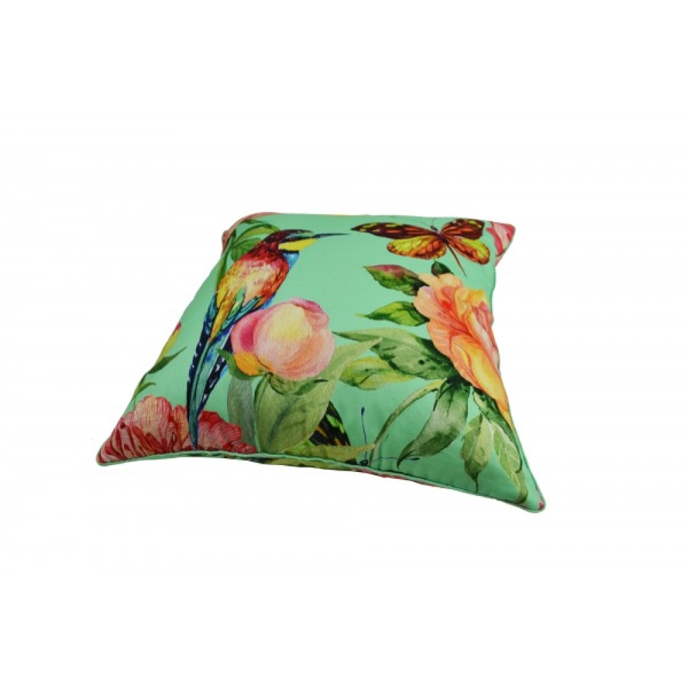 Little Bird Cotton Cushion Cover With Insert 45cm X 45cm