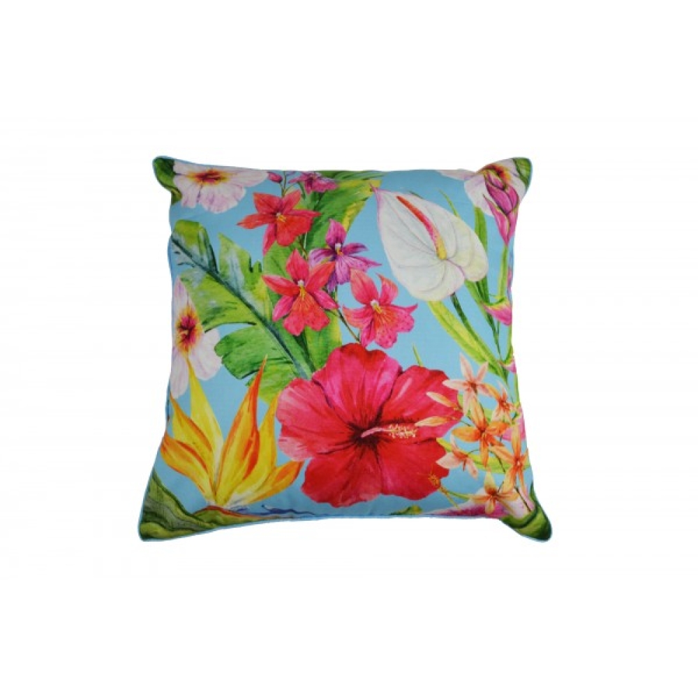 Jungle Cotton Cushion Cover With Insert 45cm X 45cm