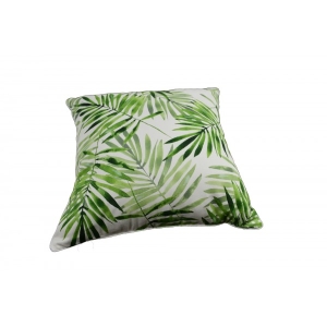 Palm Leaves Cotton Cushion Cover With Insert 45cm X 45cm