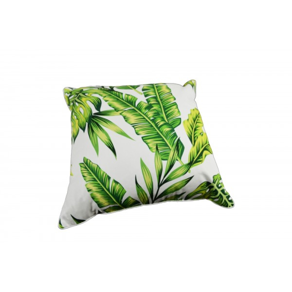 Tropical Cotton Cushion Cover With Insert 45cm X 45cm