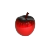 Red Lacquer Ware Polyresin Apple Decor – Small