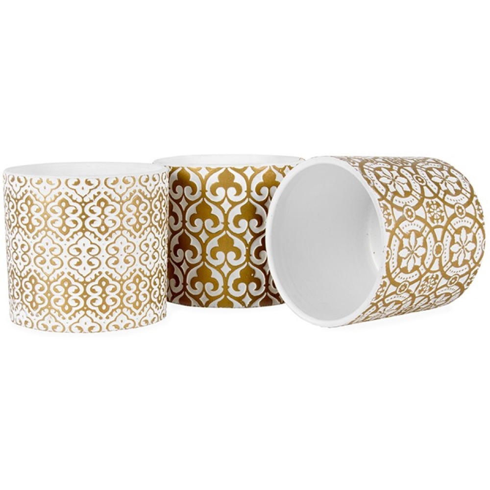 Moroccan Luxe Pot Planters – Set Of 3