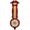 Cobb & Co. Roof Style Wooden Barometer – Glossy Mahogany 50cm