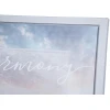 Calm Sea ‘harmony’ Framed Canvas Wall Art 45cm X 65cm