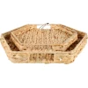 Natural Hyacinth Hexagon Display Trays – Set Of 2