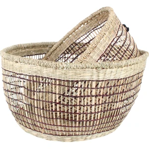 Blake Nested Round Storage Baskets – Set Of 2