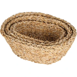 Burleigh Seagrass Oval Baskets – Set Of 3