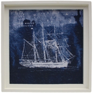 Sailing Ship Framed Wall Art – Design 1