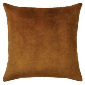 Rust Velvet Square Cushion 45x45cm