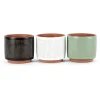 Round Assorted Sequin Pot Planters – Set Of 3