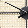Large Round 70cm Mesh Pattern Metal Wall Clock