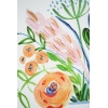 Colourful Flowers In Vase Framed Canvas Square 50cm – Design 1