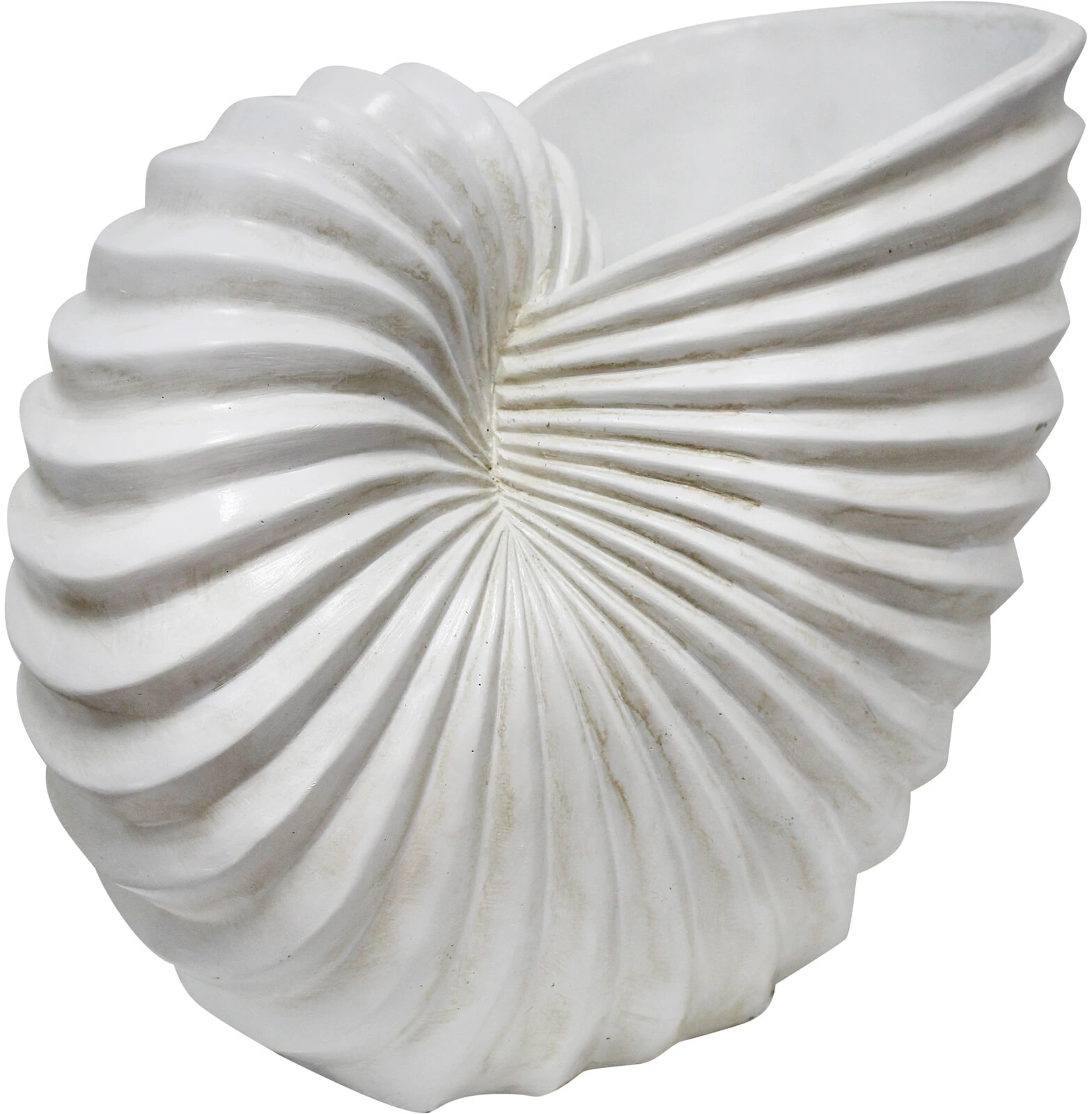 Large Resin Conch Shell Decor Image 2 Large Resin Conch Shell Decor