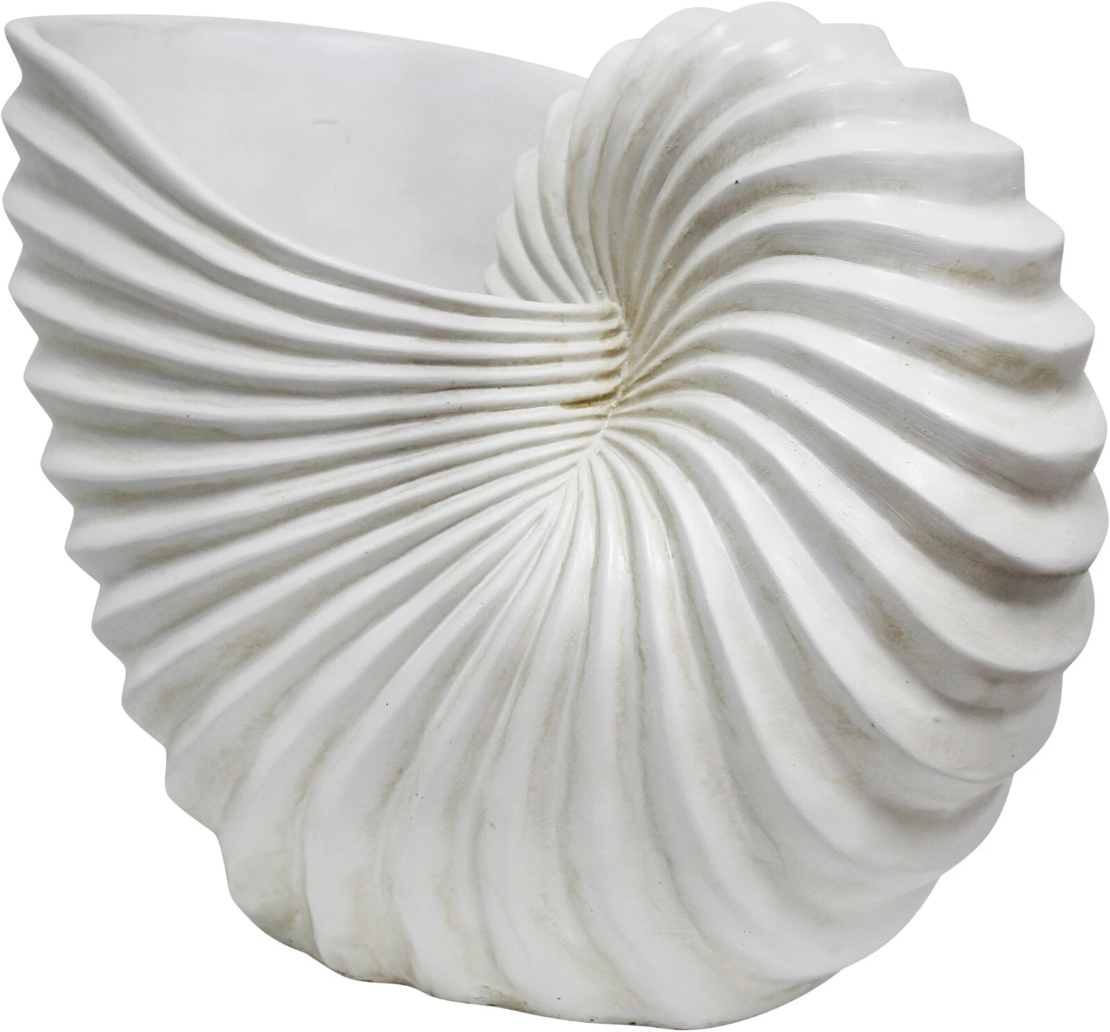 Large Resin Conch Shell Decor Image 1 Large Resin Conch Shell Decor