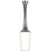 White Glossy Enamel Aluminium Tall Vase 56cm